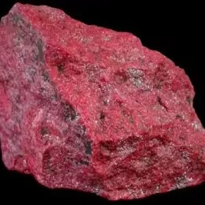 Bright Red Cinnabar Crystals